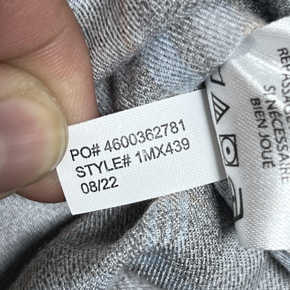 Travis Mathew Shirt Mens Large Gray Plaid Button Up Long Sleeve 1MX439 - Picture 5 of 8